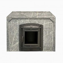 Портал для печи «Атмосфера L, XL, XXL» Талькохлорит Узор №7
