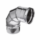 Ferrum GS колено угол 90° (430/0,5мм) Ф80