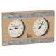 Термогигрометр для бани SAWO 282-THRD деревянный из кедра с вставкой из талькохлорита