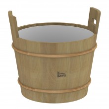Запарник SAWO 391-D кедр с пластиковой вставкой 28 л