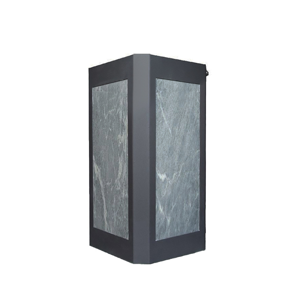 Облицовка трубы печей Варвара Сказка высотой 440 или 850 мм и Элегант высотой 850 мм из природного камня талькохлорит