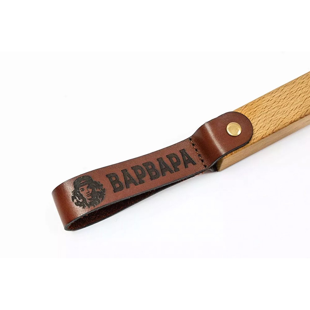 Ковш для бани Варвара рукоятка призма из светлого бука, AISI 201, 250 мл