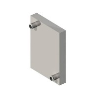 Теплообменник внутренний 210х210 мм