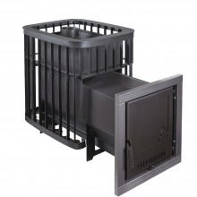 Печь-каменка Варвара Каменка мини удлиненная топка