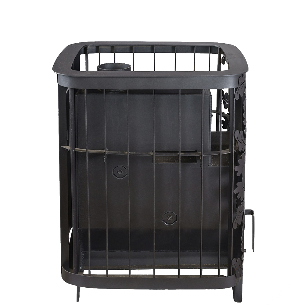 Печь для бани Варвара Каменка мини без выносной топки, дверка со стеклом, парная 6 – 12 м³