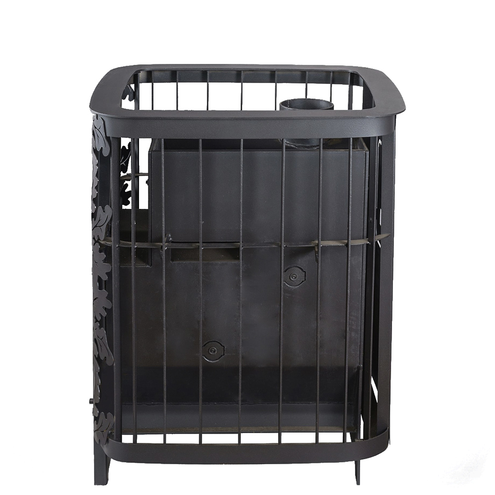 Печь для бани Варвара Каменка мини без выносной топки, дверка со стеклом, парная 6 – 12 м³