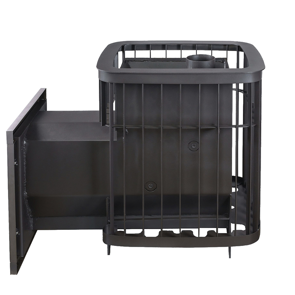 Печь для бани Варвара Каменка мини с выносной топкой 284 мм, парная 6 – 12 м³