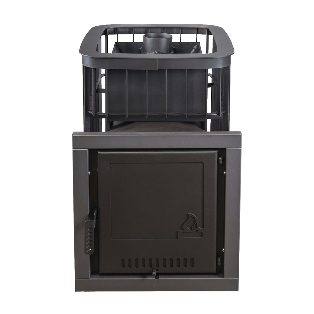 Печь для бани Варвара Каменка мини с выносной топкой 139 мм, парная 6 – 12 м³