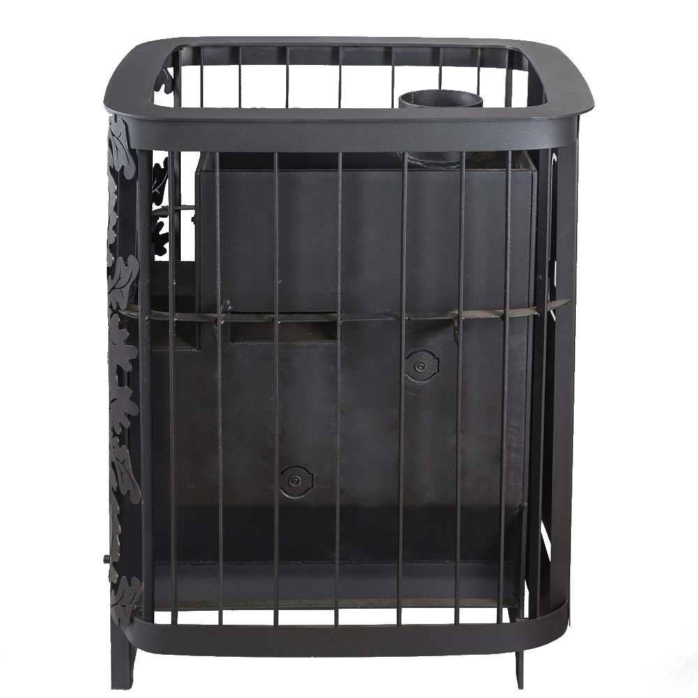 Печь для бани Варвара Каменка без выносной топки, дверка со стеклом, парная 12 – 24 м³