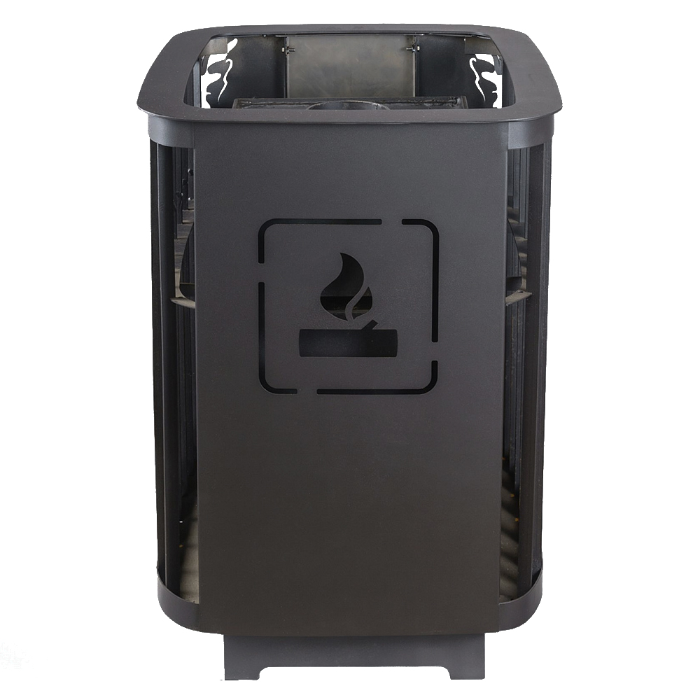 Печь для бани Варвара Каменка без выносной топки, дверка со стеклом, парная 12 – 24 м³