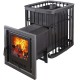 Печь для бани Варвара Каменка с выносной топкой 285 мм дверка со стеклом, парная 12 – 24 м³