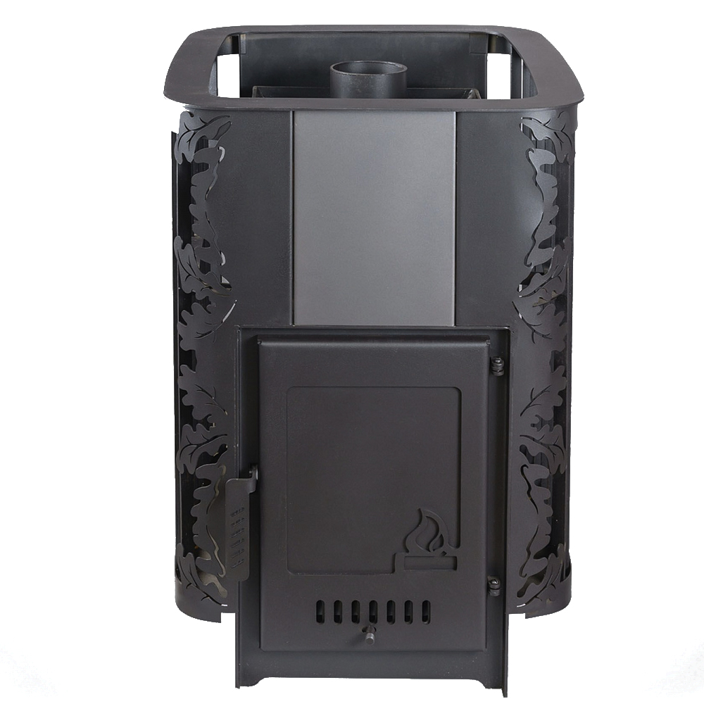 Печь для бани Варвара Каменка без выносной топки, дверка с заглушкой под стекло, парная 12 – 24 м³