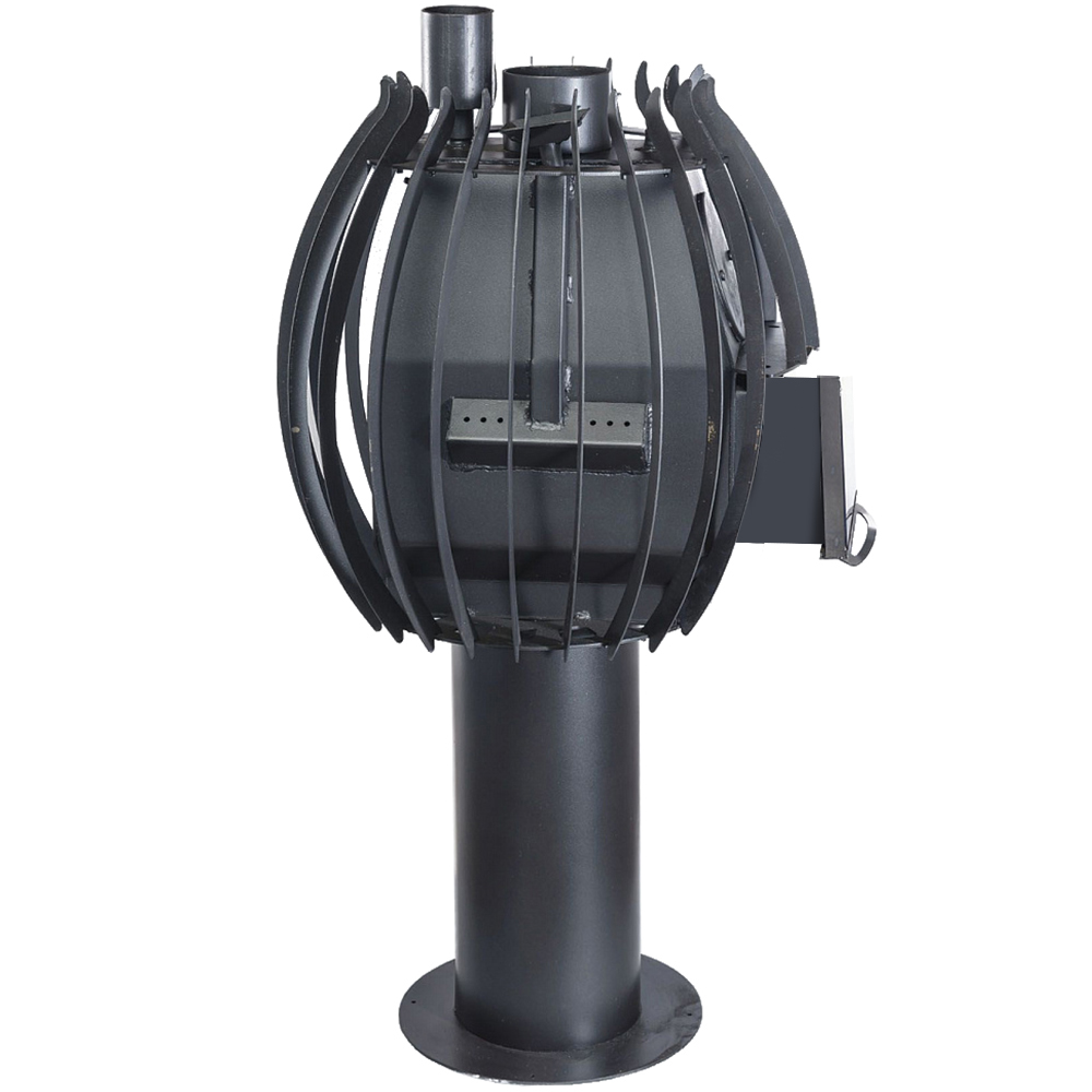 Печь для бани Варвара Меридиан с выносной топкой 130 мм, парная 6 – 12 м³