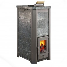 Печь для бани Варвара ТЕРМА Сказка Пироксенит укороченная топка