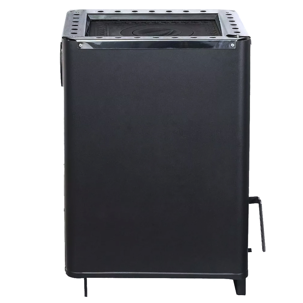 Отопительно-варочная печь Варвара Уют 1-конфорочная, дверка с заглушкой под стекло, до 100 м³