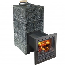 Печь для бани Варвара ТЕРМА Элегант Пироксенит удлиненная топка