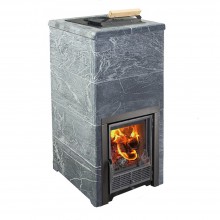 Печь для бани Варвара ТЕРМА Элегант Талькохлорит укороченная топка