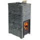 Печь для бани Варвара ТЕРМА Элегант в облицовке Пироксенит без выносной топки парная 16 – 28 м³