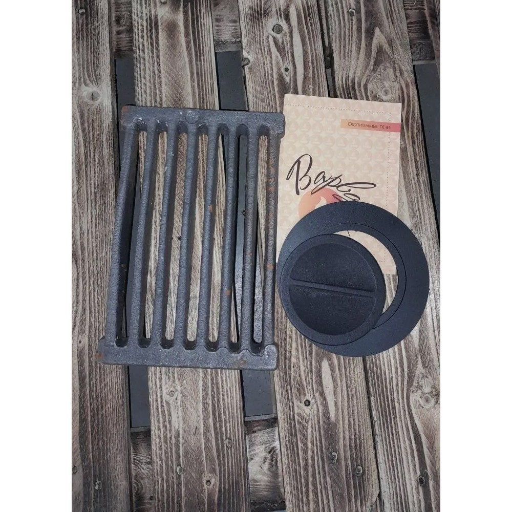 Печь-камин теплонакопительного типа Гармония 1309 черный с варочной плитой