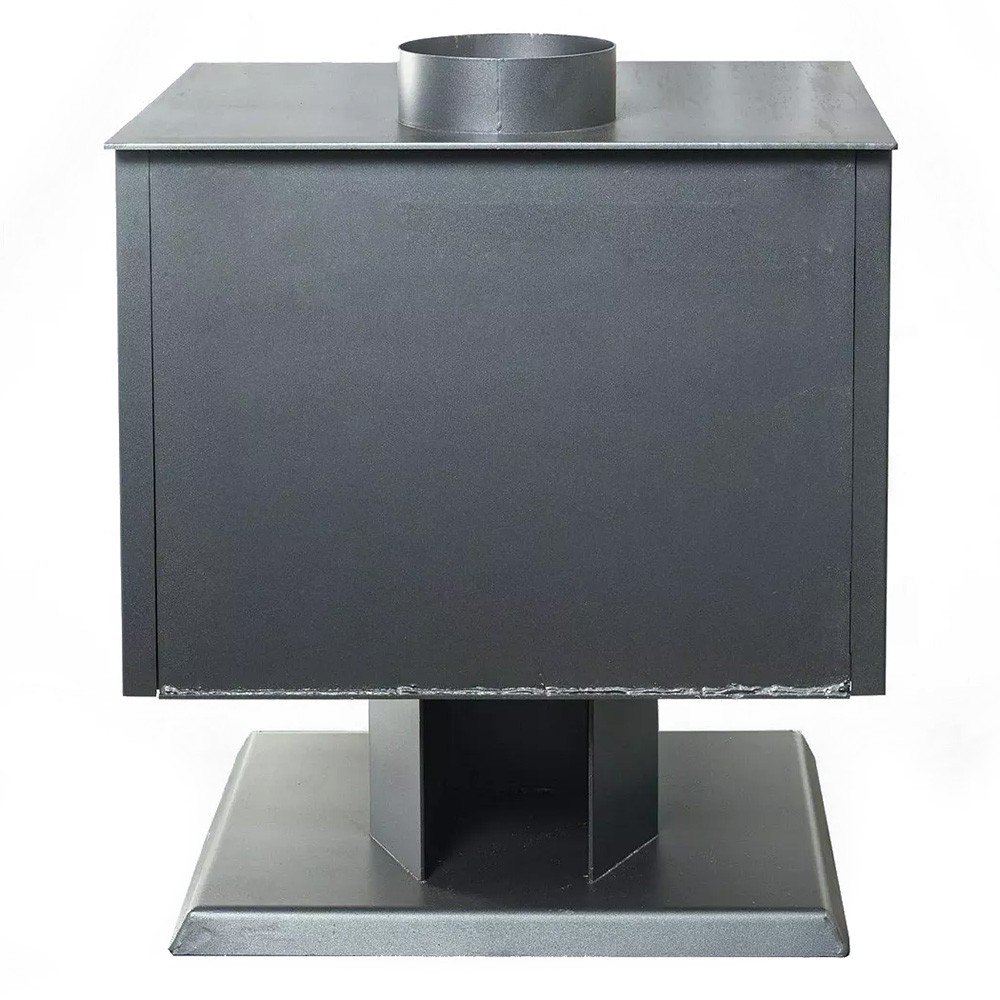 Печь-камин Гармония 807 графит (серый) с подставкой