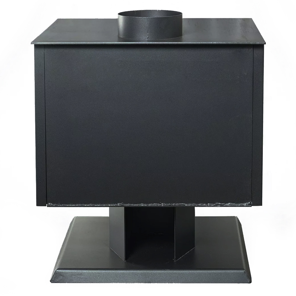 Печь-камин Гармония 807 черный с подставкой