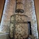 Чугунная банная печь «Атмосфера М» с сеткой для камней из нержавеющей стали до 14 м³