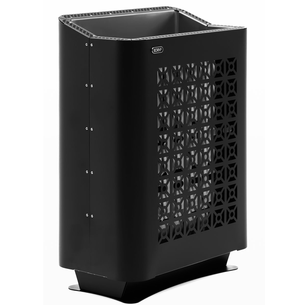 Электрическая печь BORN® fire Black, мощность 4,5 кВт для парной 3 — 6 м³ черная