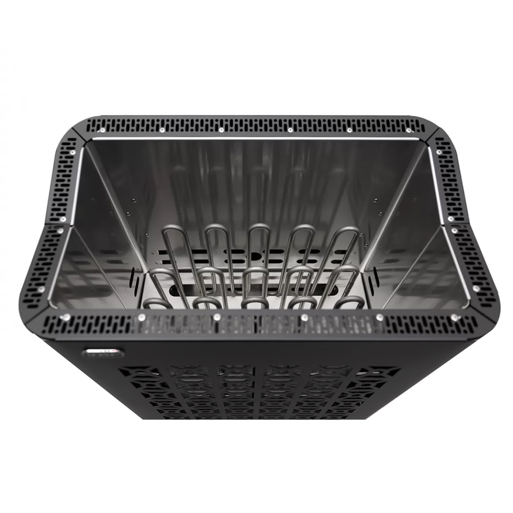 Электрическая печь BORN® fire Black, мощность 4,5 кВт для парной 3 — 6 м³ черная