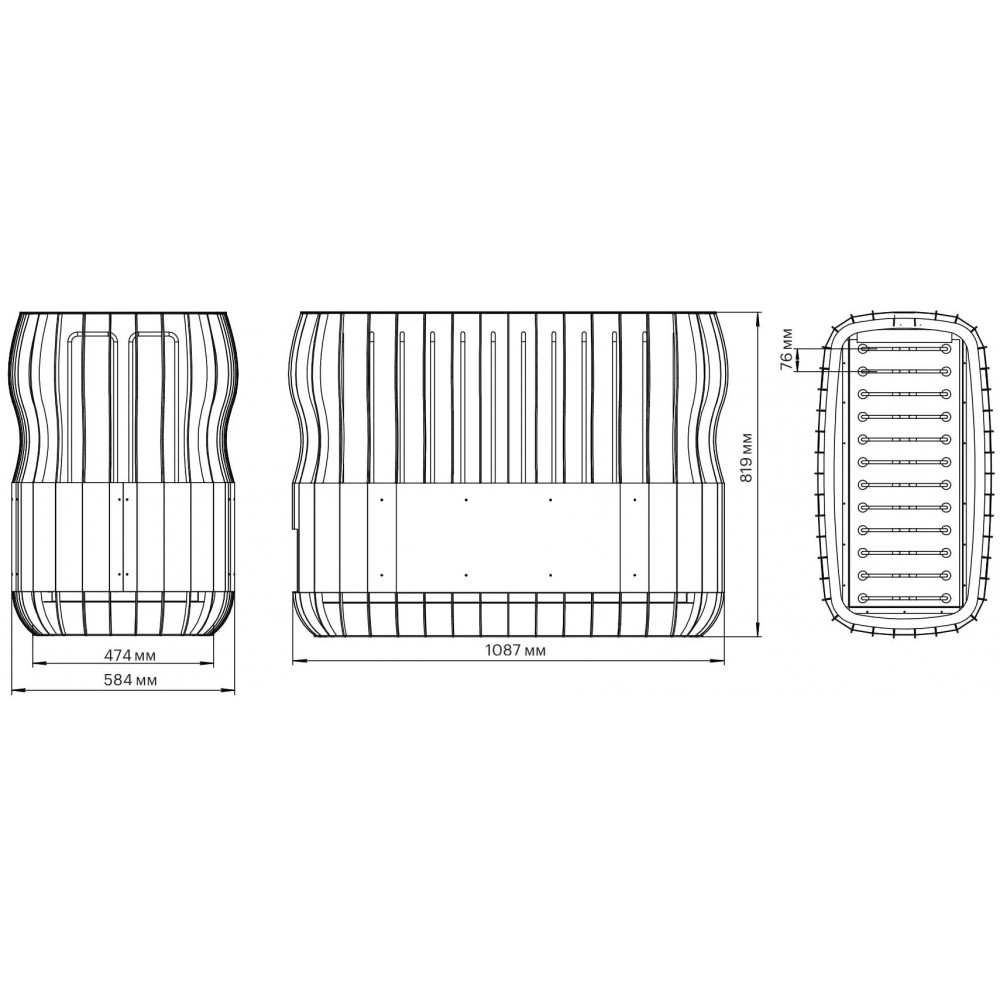 Электрическая печь BORN® MAGMA, мощность 36 кВт для парной 55 — 70 м³
