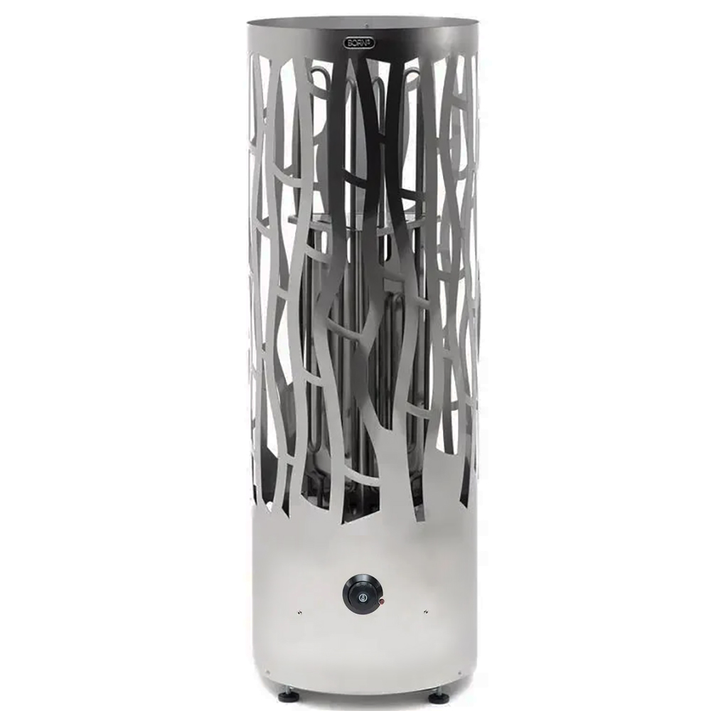 Электрическая печь BORN® rain Plus со встроенным пультом управления, мощность 6,8 кВт для парной 6 — 10 м³