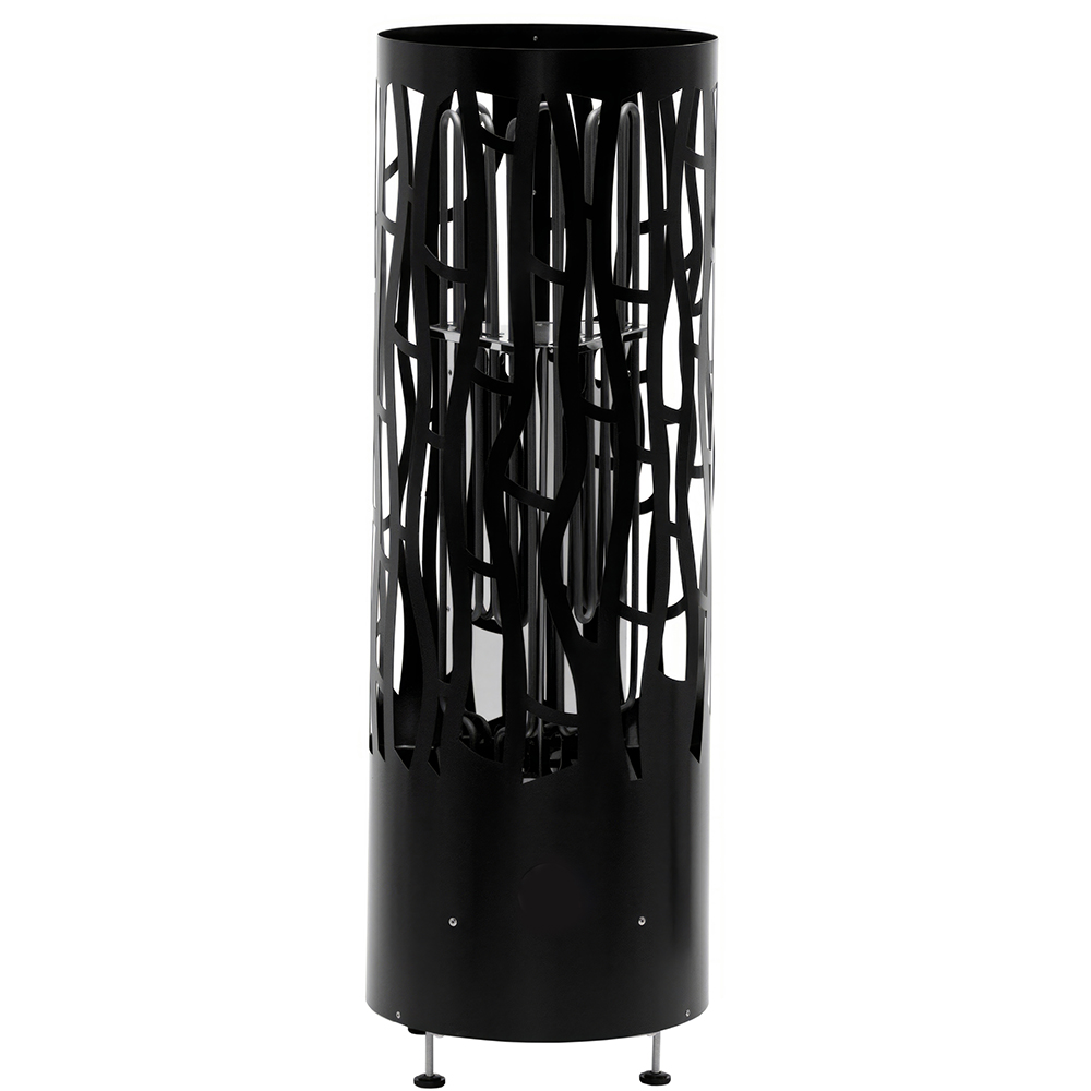 Электрическая печь BORN® rain Black, мощность 6,8 кВт для парной 6 — 10 м³