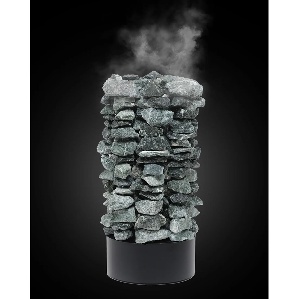 Электрическая печь BORN® rock, мощность 12 кВт для парной 10 — 25 м³ в комплекте  камнями (жадеит)