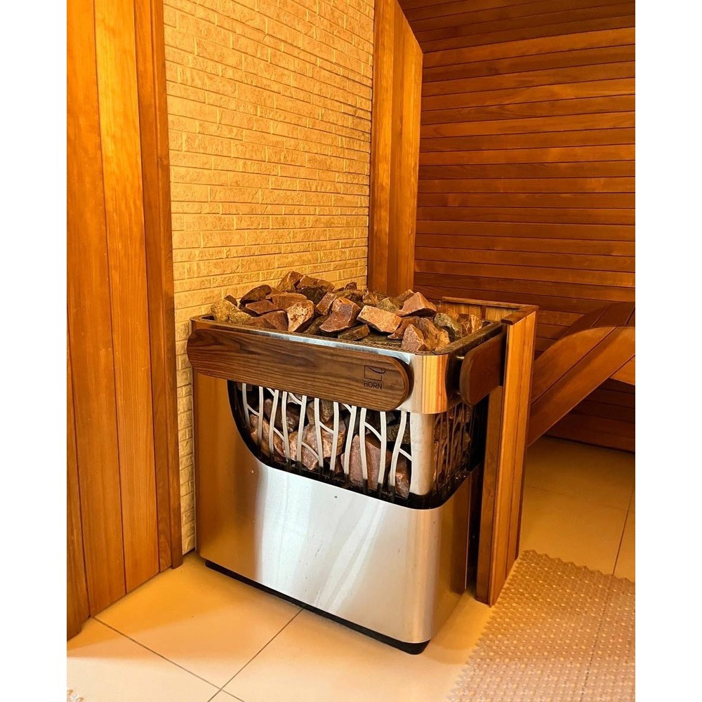Электрическая печь BORN® stone, мощность 13,5 кВт для парной 11 — 20 м³