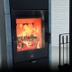 Печь-камин EASYSTEAM Montfort в кожухе из камня