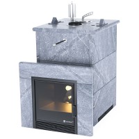 Печь Анапа в полноценном кожухе Талькохлорит