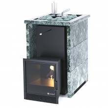 Печь Анапа в трехстороннем кожухе с закрытым верхом