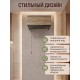 Обливное устройство КАСКАД 30 литров в кожухе из керамогранита под дерево