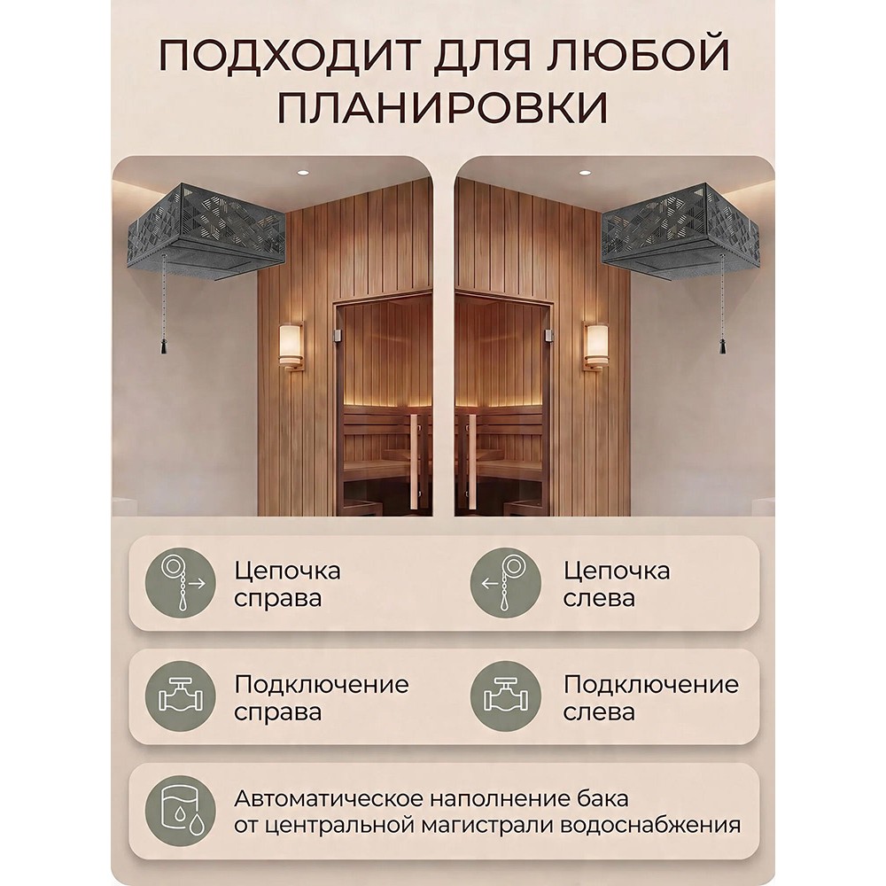 Обливное устройство КАСКАД 20 литров в кожухе сетке Хай-Тек черный