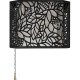 Обливное устройство КАСКАД 60 литров в кожухе сетке Хохлома черный