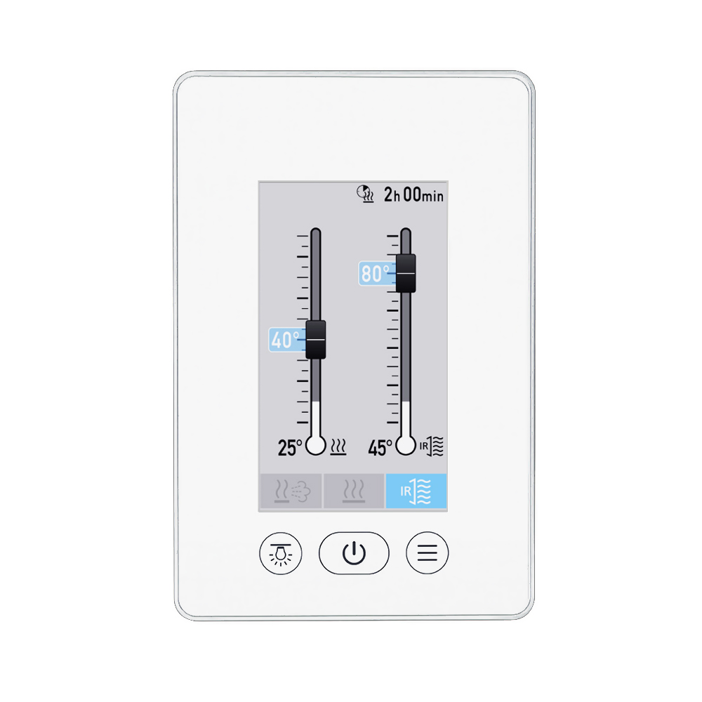 Пульт управления сауной и баней touchline 5200 DESIGN TOUCH для печей с парогенератором