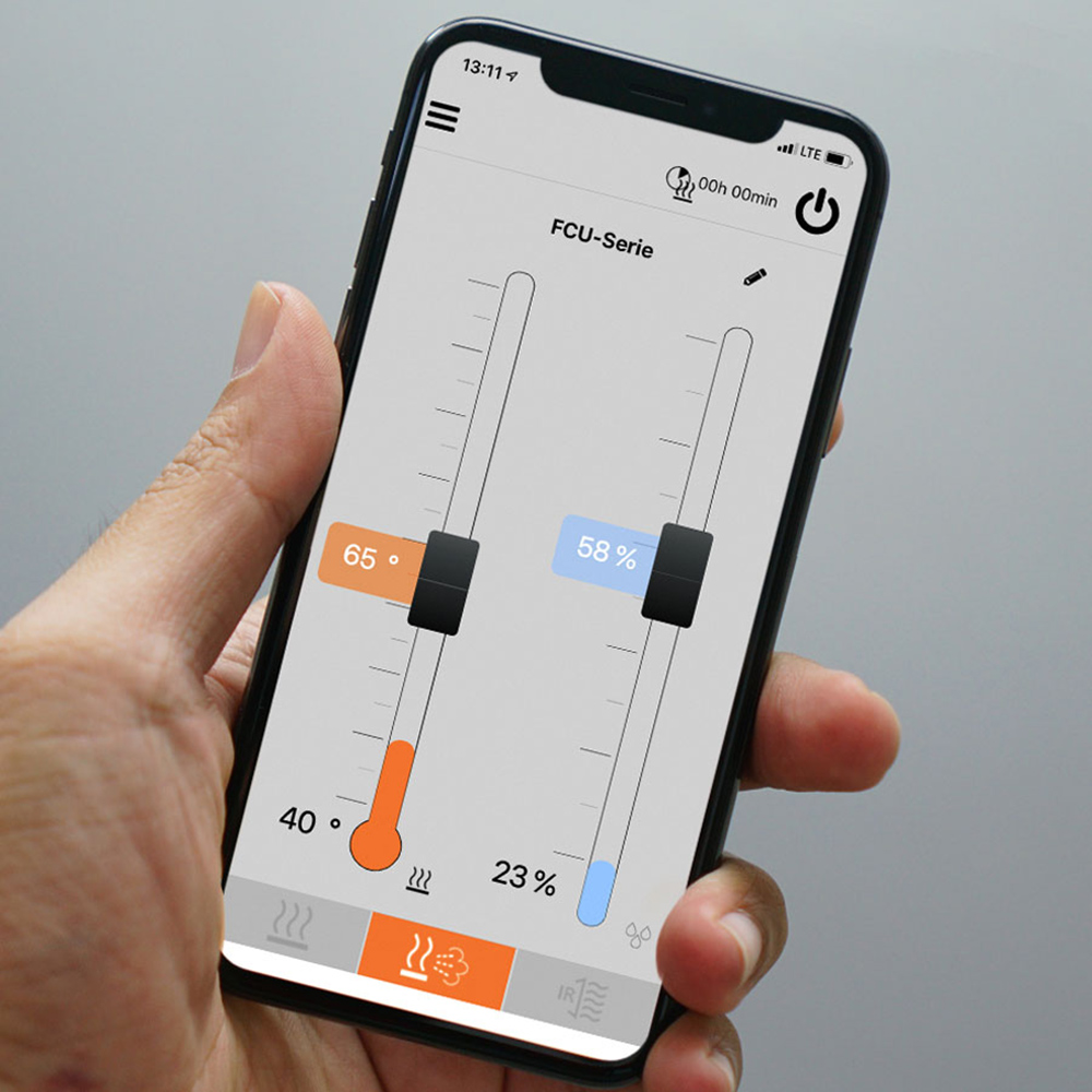 Система управления через облачный сервер Fasel App-Control