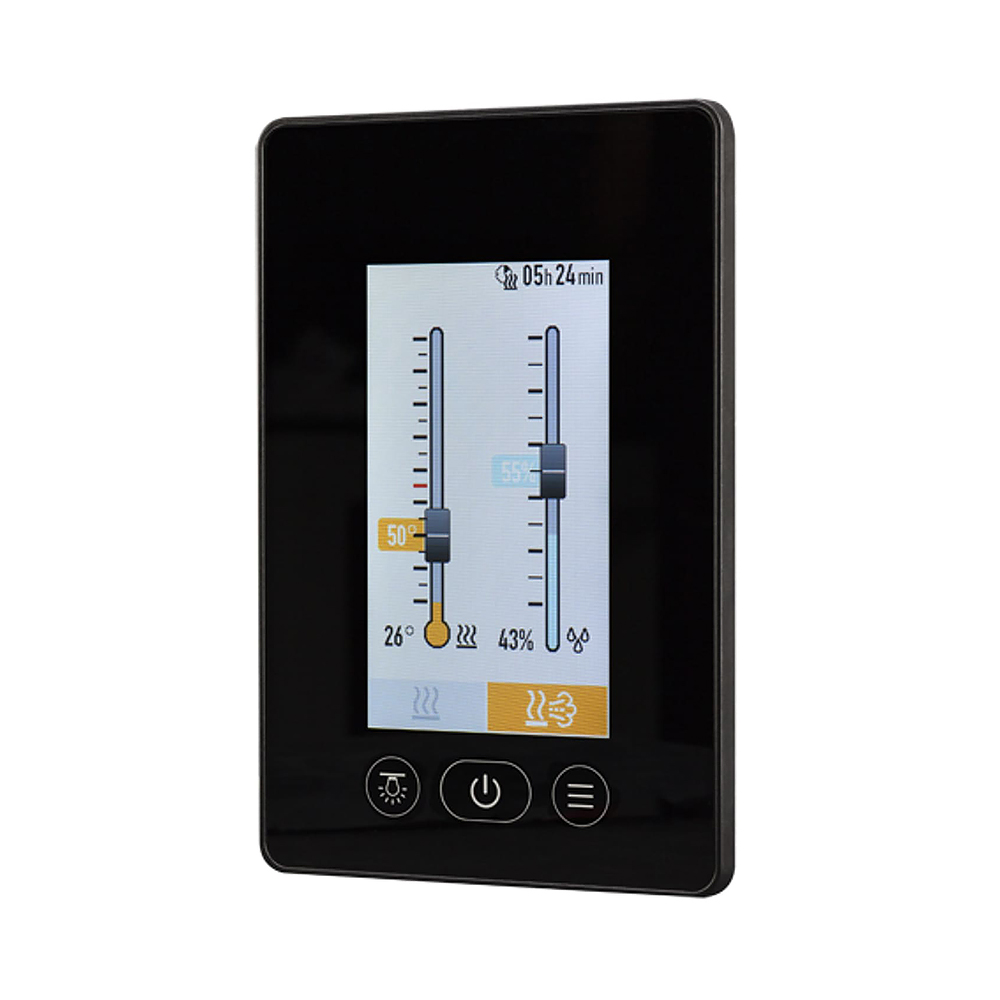Пульт управления сауной и баней touchline 5200 DESIGN TOUCH для печей с парогенератором