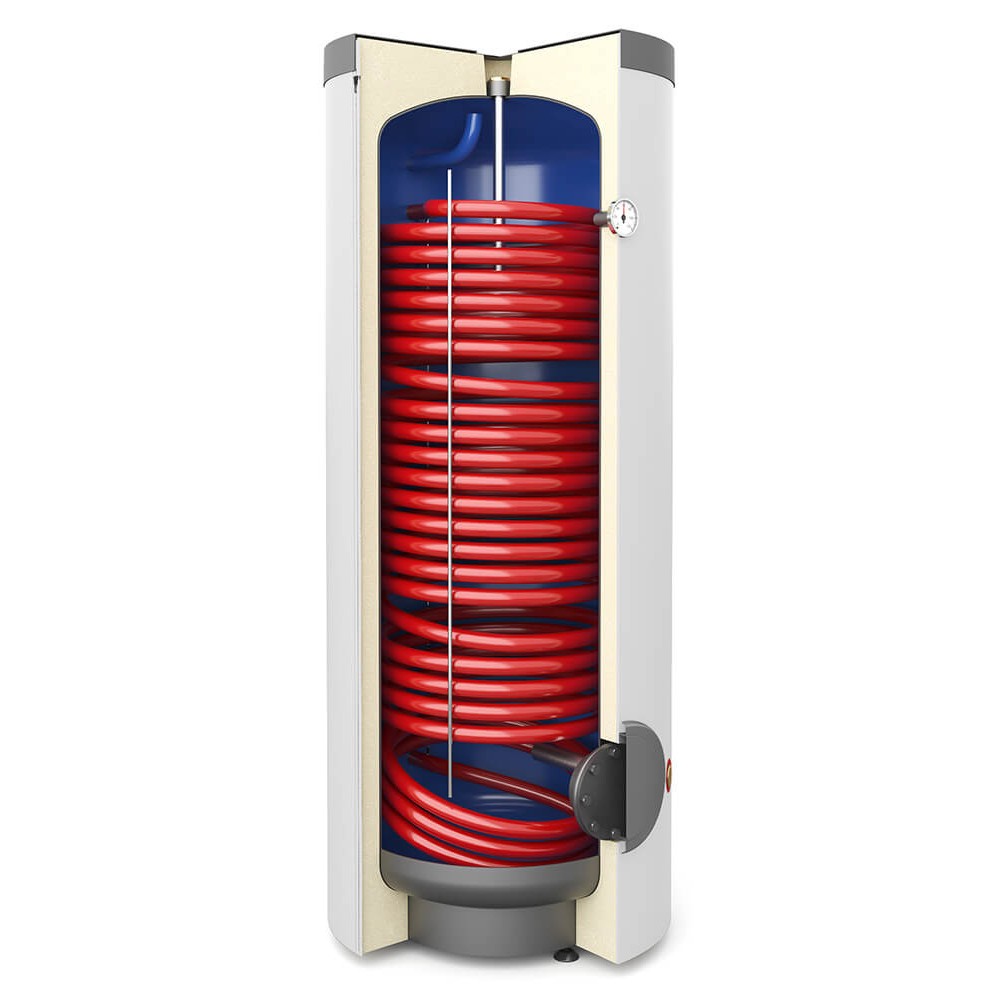 Накопительный скоростной электрический напольный водонагреватель Galmet Grand SGW(S) 200 Skay (w/s) FL