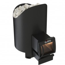Банная печь Grill'D Aurora 160 Long дверца со стеклом