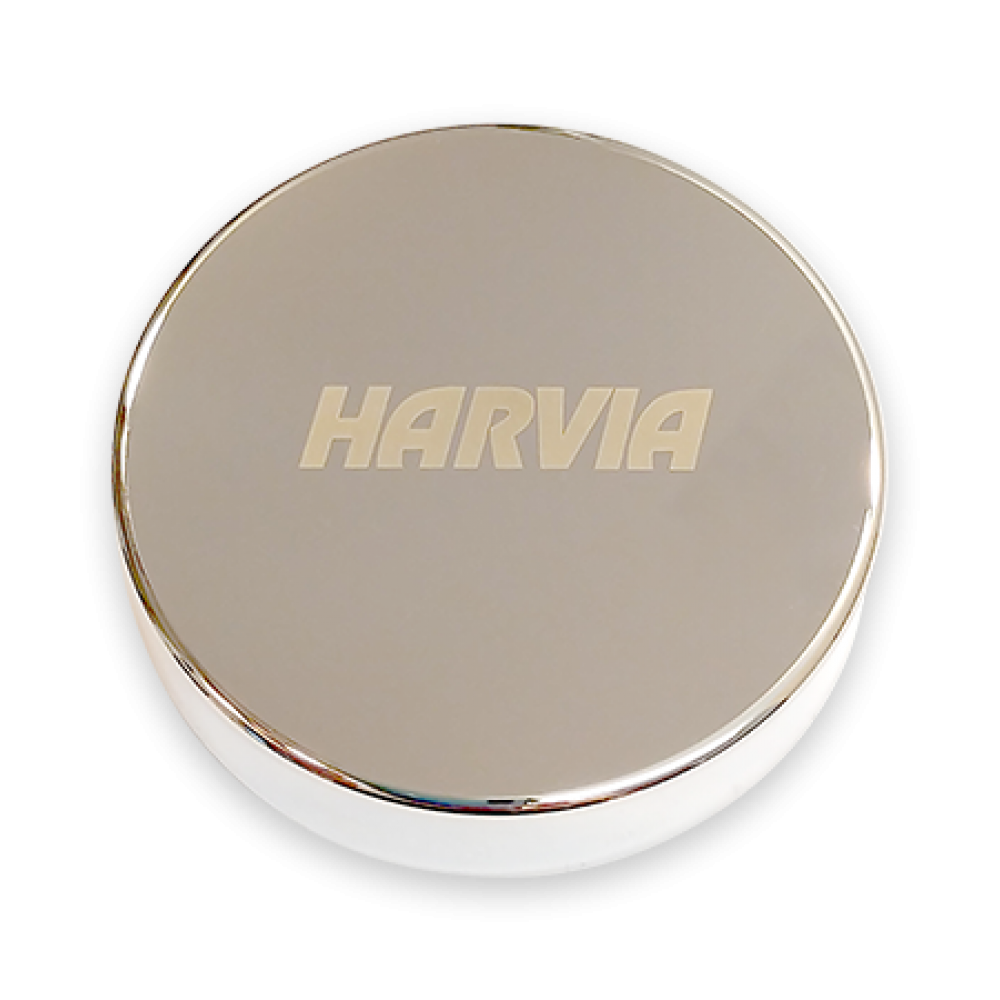 Электрическая печь для сауны Harvia Cilindro Plus Spot PP90SP, 9 кВт с беспроводным пультом управления в комплекте, матовая сталь
