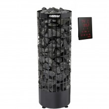 Электрическая каменка Harvia Cilindro PC90XE Black Steel с пультом