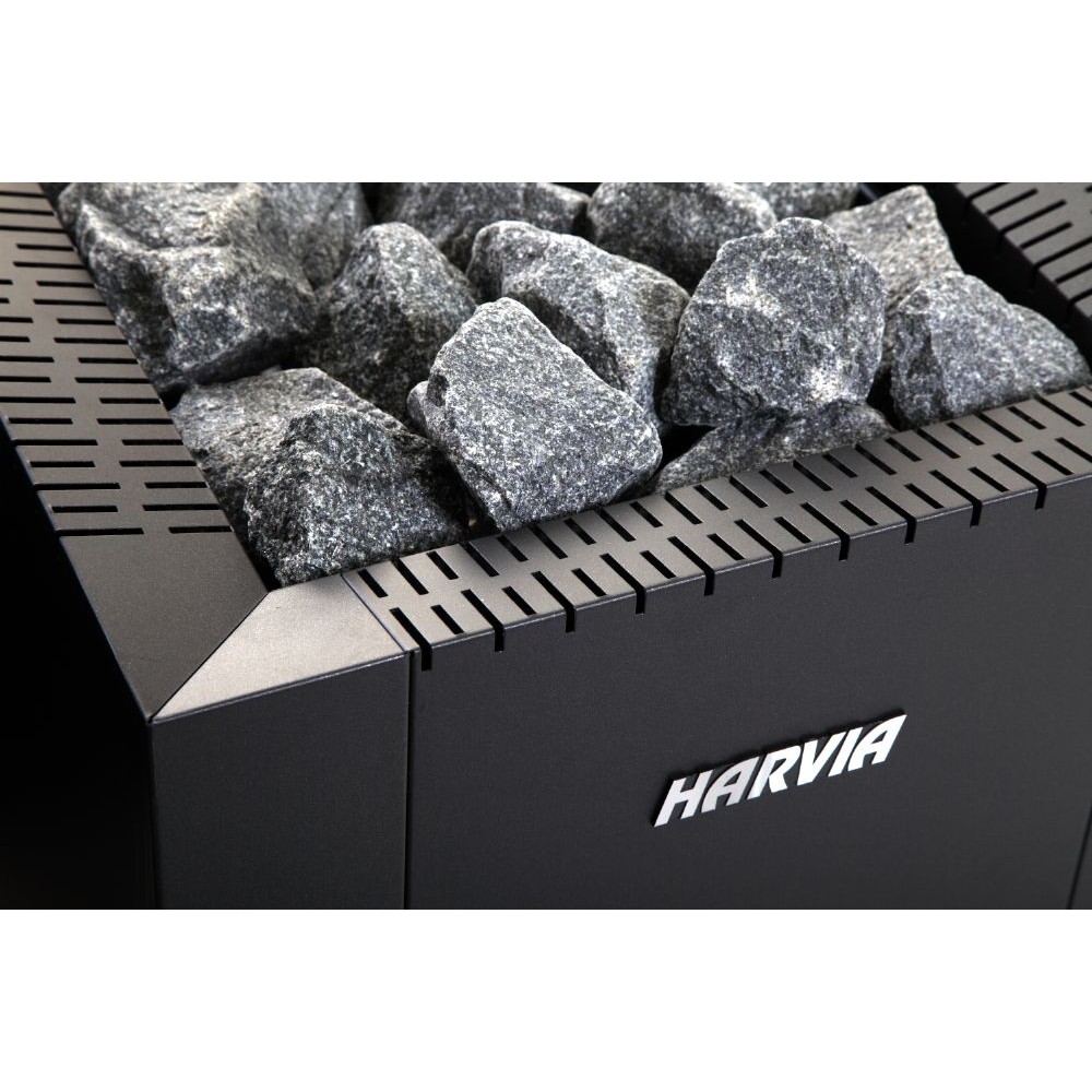 Печь для бани Harvia Linear 16 black без выносной топки парная 6 – 16 м³