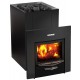 Печь для бани Harvia 22 DUO Black с выносной топкой парная 8 – 22 м³