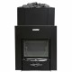Печь для бани Harvia 22 DUO Black с выносной топкой парная 8 – 22 м³