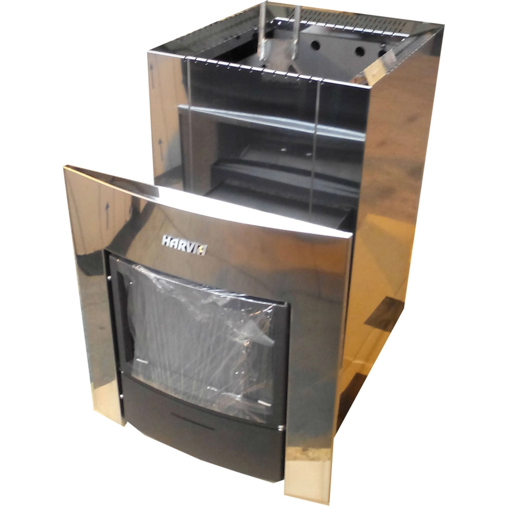 Печь для бани Harvia 22 DUO Steel с выносной топкой парная 8 – 22 м³